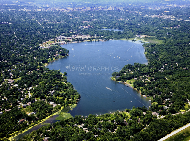 Reeds Lake in Kent County, Michigan